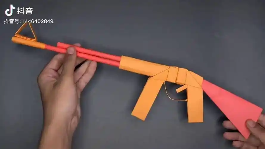 亲子手工制作 手工制作 手工步枪 ak47_自动步枪_手工_ak