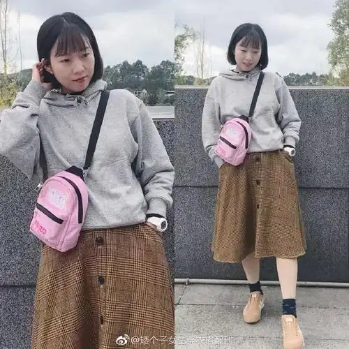 投稿的宝宝请关注微博@矮个子女生穿衣搭配刊私信带照片 身高体重即可