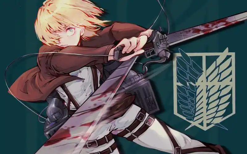 【板绘】【绘画过程】【ipad】六分钟看完帅气的阿尔敏