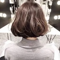 冬季短发背影图片女生头像_女生头像-me个性网