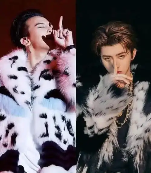 当蔡徐坤遇上权志龙五张图证明到底是谁在模仿差距一目了然