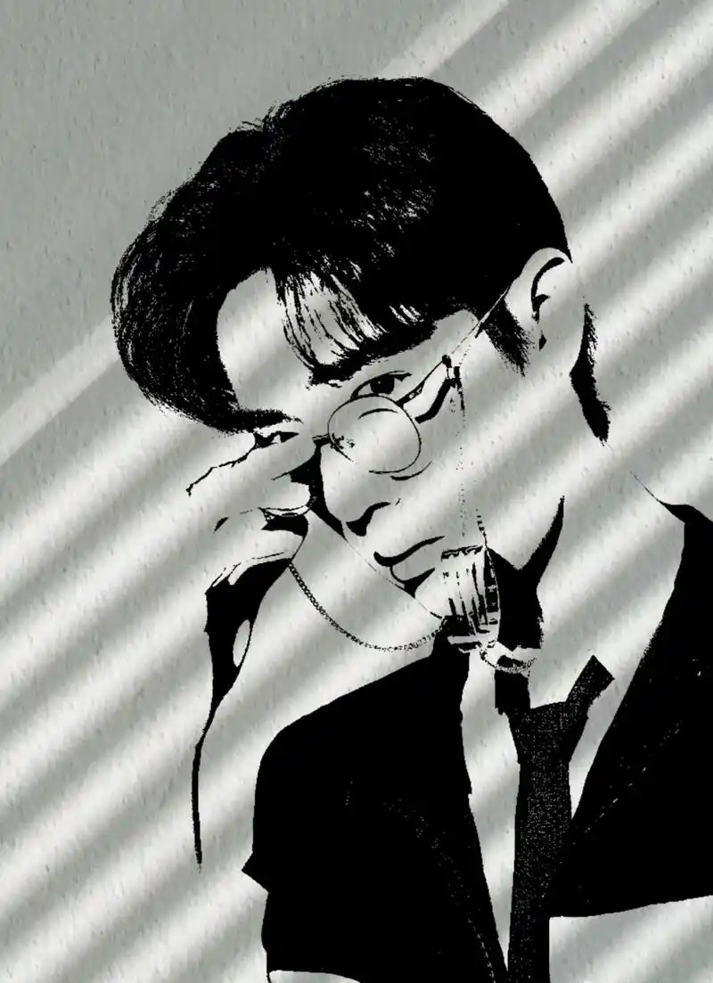 肖战头像艺术剪影