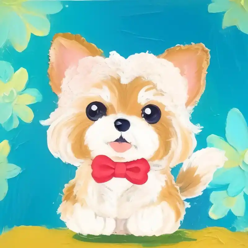 今日份可爱小狗狗,向您说晚安啦～ #狗狗头像# #动漫头像和壁纸