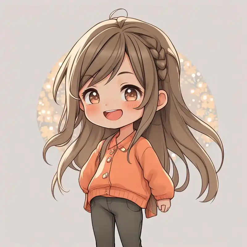 q版头像|超可爱的二次元少女06 哇!这组q版二次元头像也太好看了吧!