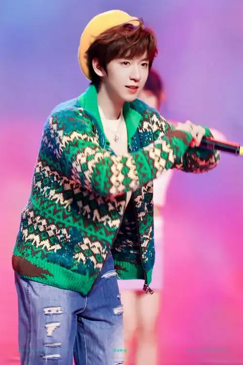 2024川渝春晚##贺峻霖 二代唯一all绿