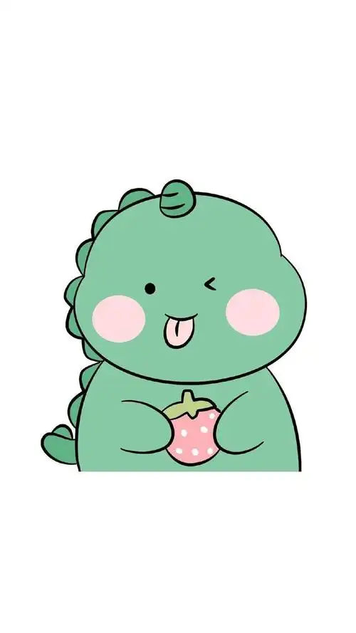 可爱卡通恐龙矢量插画关键词 : 手绘卡通恐龙,q版恐龙,可爱的绿色恐龙