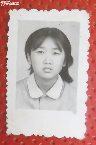 老照片11,老照片,个人照片,八十年代(20世纪),黑白,1-2寸,有齿边,无