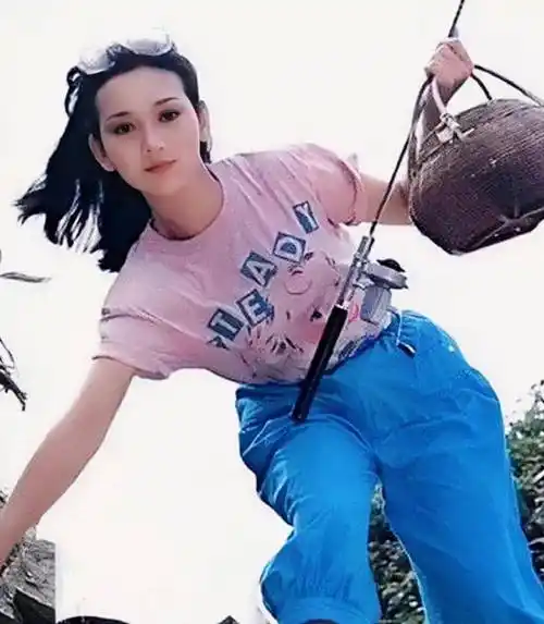 回看赵雅芝年轻时候的样子,无疑就是当时国内娱乐圈中的"绝美女子"