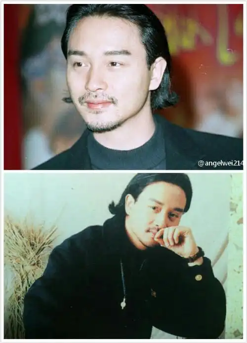 原来胡子也可以是检验帅哥的标准#张国荣