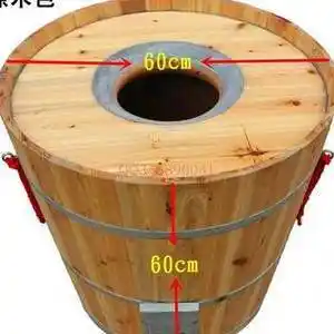 缙云烧饼炉子木桶图片