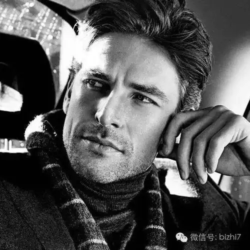 欧美头像:性感型男大叔控头像图片