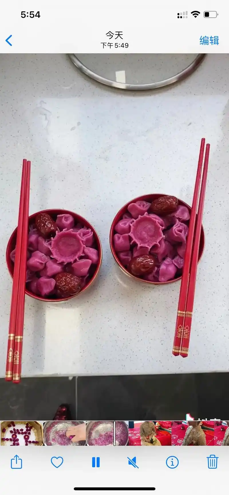 随身饭喜饺子的几种简单摆设