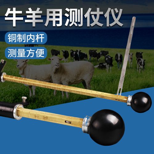 兽用测杖仪羊测杖牛测杖动物量身高工具不锈钢马测杖仪养殖测体型