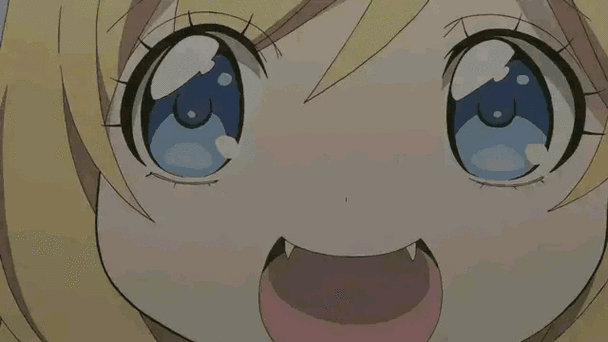 这个傻傻的,邪恶的表情大家应该都看到过,它出自《邪神与厨二病少女》