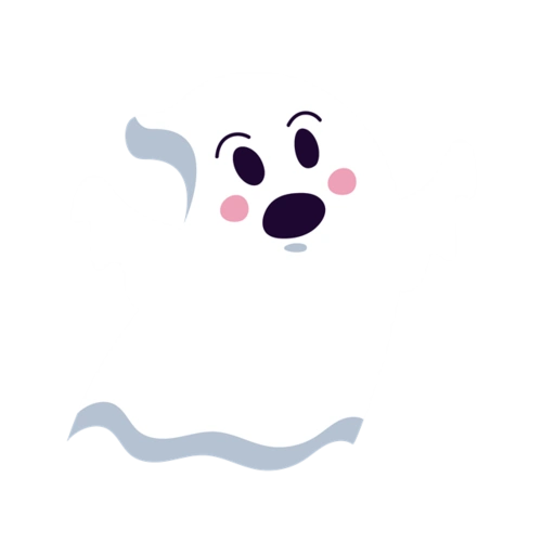 万圣节可爱幽灵图片