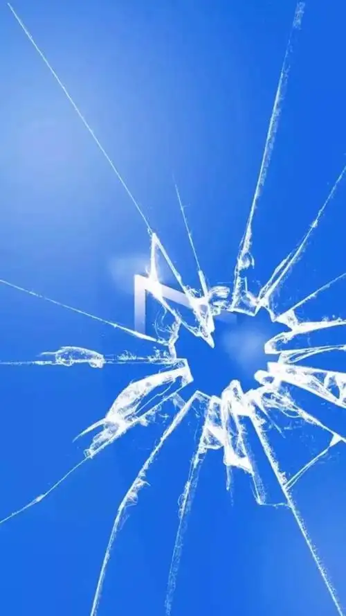 碎屏系壁纸刚买的手机屏幕烂了嘛