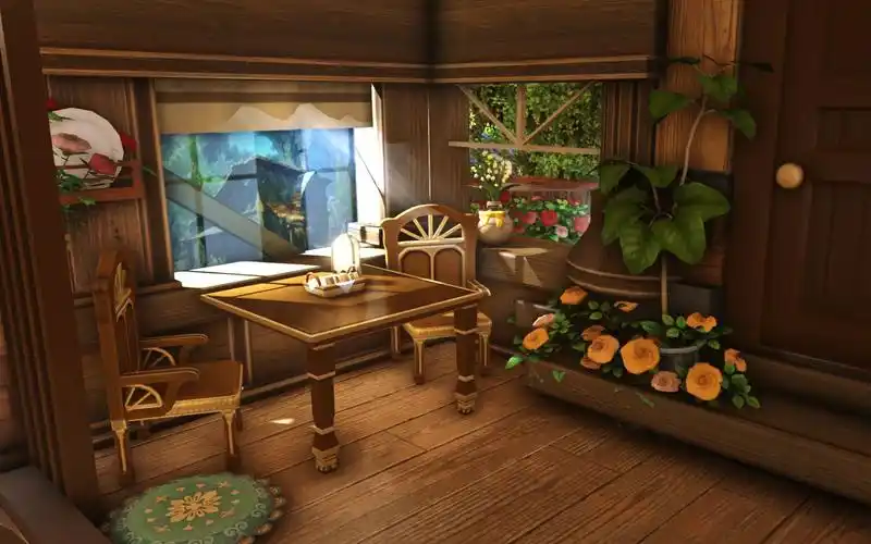 ff14装修 | 屋中屋!独居森林童话小木屋 m房