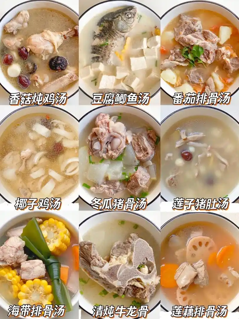 宝宝营养炖汤食谱合集6015抓住黄金长高期. 分享九款美味汤谱