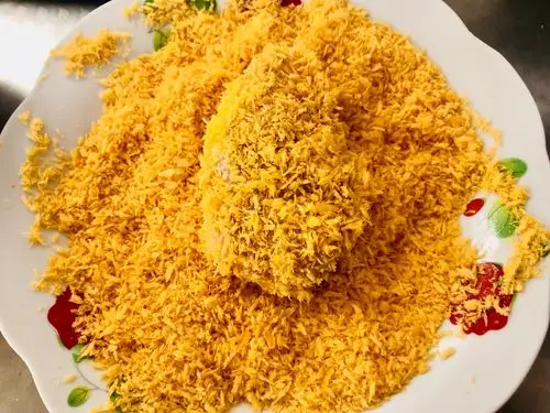 面包糠烤鸡翅,外酥里嫩搭配番茄酱更可口