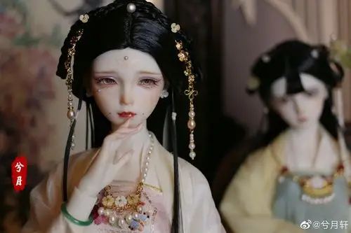 古风美人 sd娃娃 bjd 玩具 人偶 壁纸 萌物