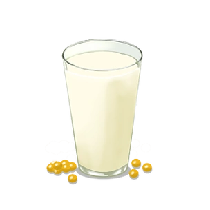 豆浆黄豆写实原创免抠素材