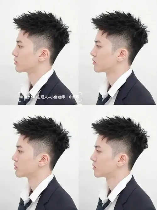 男生痞帅前刺头做完秒变潮男南京男生烫发