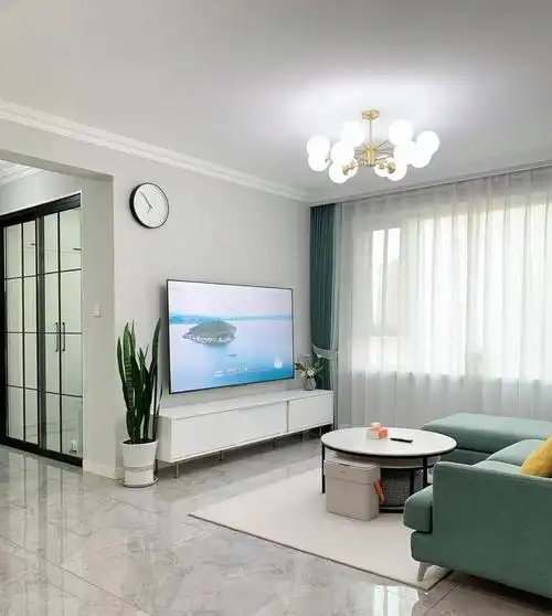 客厅面积小乳胶漆的颜色选择很关键选对了客厅宽敞明亮