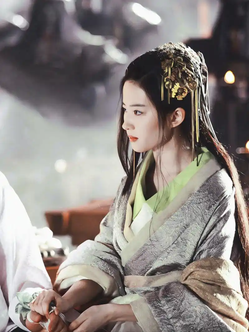 刘亦菲饰演的虞姬,你们喜欢吗?