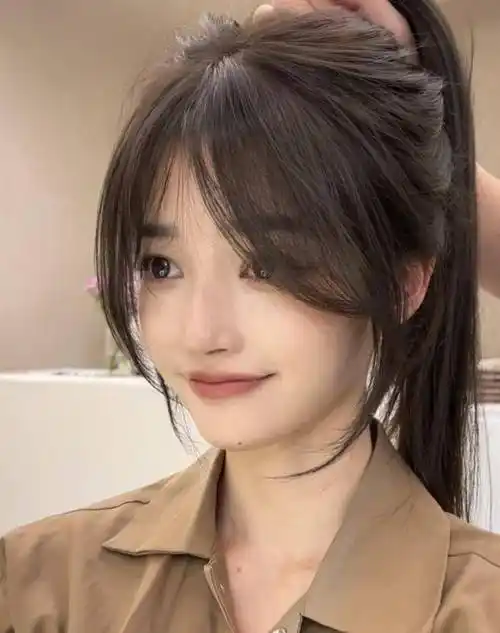 2024年很百搭好看的刘海,圆脸,方脸都适合!