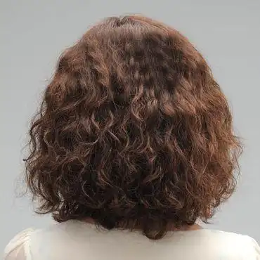 数码烫后再染发注意什么 数码烫发型图片(4)