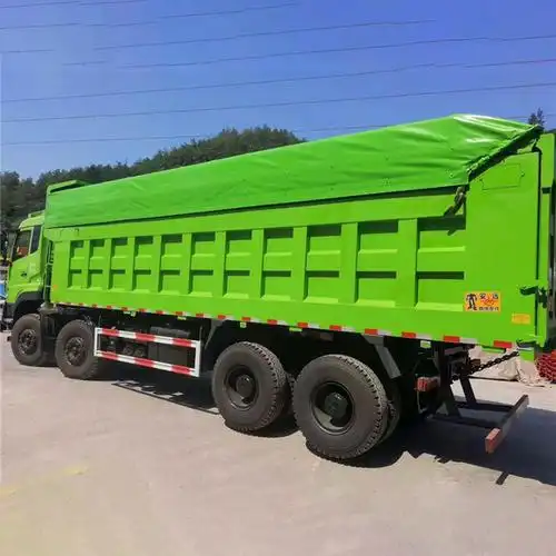 自卸车密闭加盖_自卸车改装篷布_渣土车自动篷布配件-许昌金诺机械