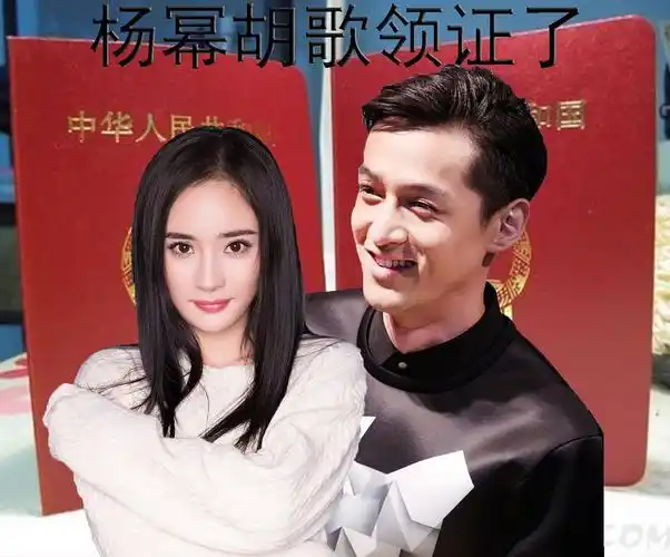 老干部胡歌是杨幂成长的道路上不可不提的一个人.