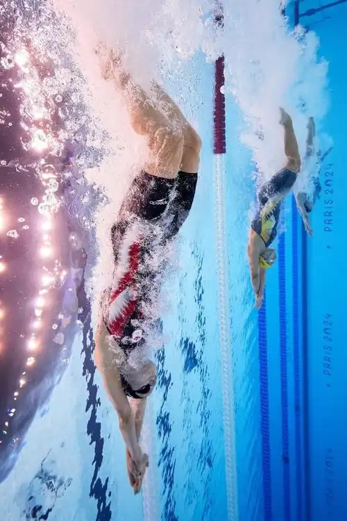 巴黎奥运会游泳水下世界92gettysport#游泳预赛