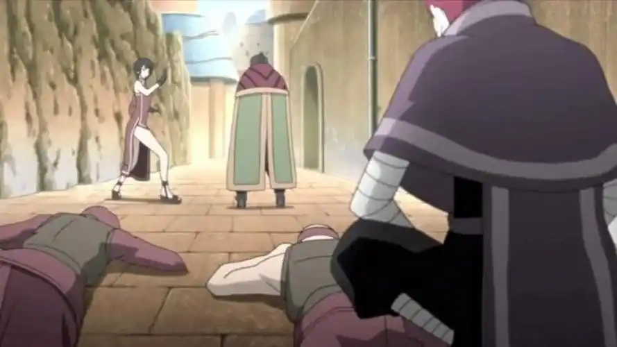 博人传:看四代目土影打架真是视觉盛宴,腿影果然名不虚传!