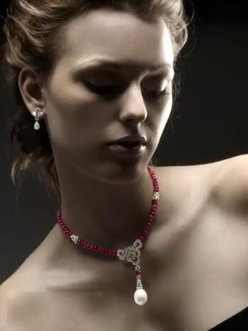 卡地亚红宝石项链