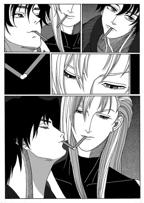 老版间之楔iason和riki的"the last deep kiss"及katze的眼泪的漫画化