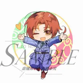 黑塔利亚原创同人周边 王耀  亚瑟 阿尔 钥匙扣吧唧徽章 意大利 徽章