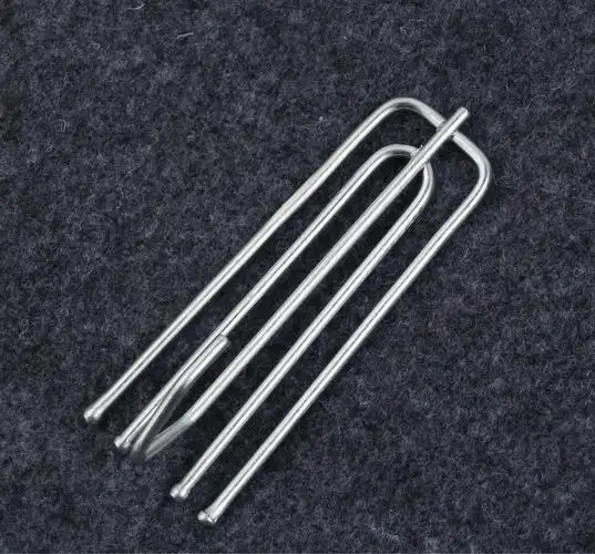 厂家直销布叉电镀窗帘配件挂钩 布头四爪挂钩窗帘四叉钩