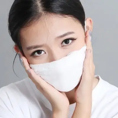 白色纯棉纱布口罩12 24 32 48层防工业粉尘防风沙加厚可清洗