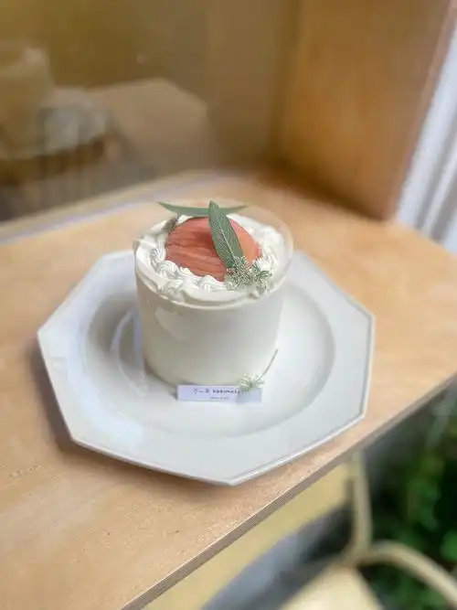 白桃乌龙奶油蛋糕