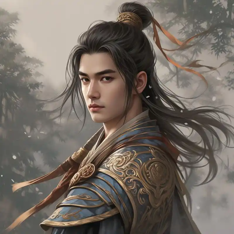 9515冷酷霸气古风男生头像98 探索古风的魅力,冷酷霸气的男生