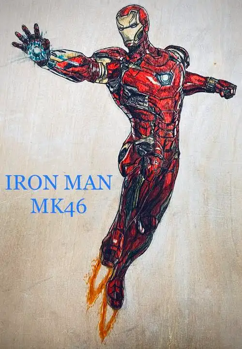 钢铁侠马克46|动漫|单幅漫画|第四帝国元首 - 原创作品 - 站酷 (zcool
