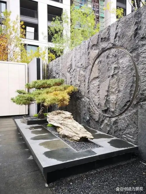 新中式景墙,塑造美丽庭院隐秘空间,营造中式圆满之蕴意