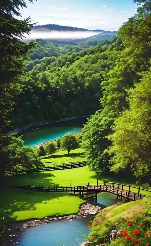 哇太美太美了人间仙境啊看到这美景仙境瞬间就被治愈了