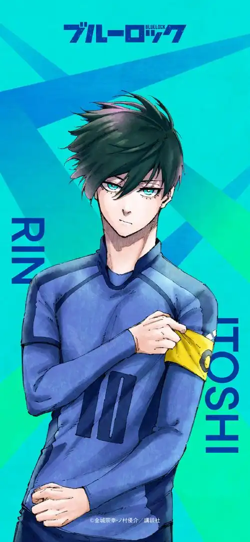 蓝色监狱#分享一组蓝色监狱 原画壁纸 抱图吱