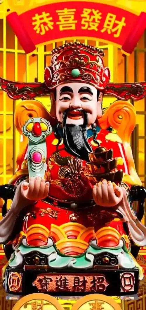 财神爷满足你的发财愿