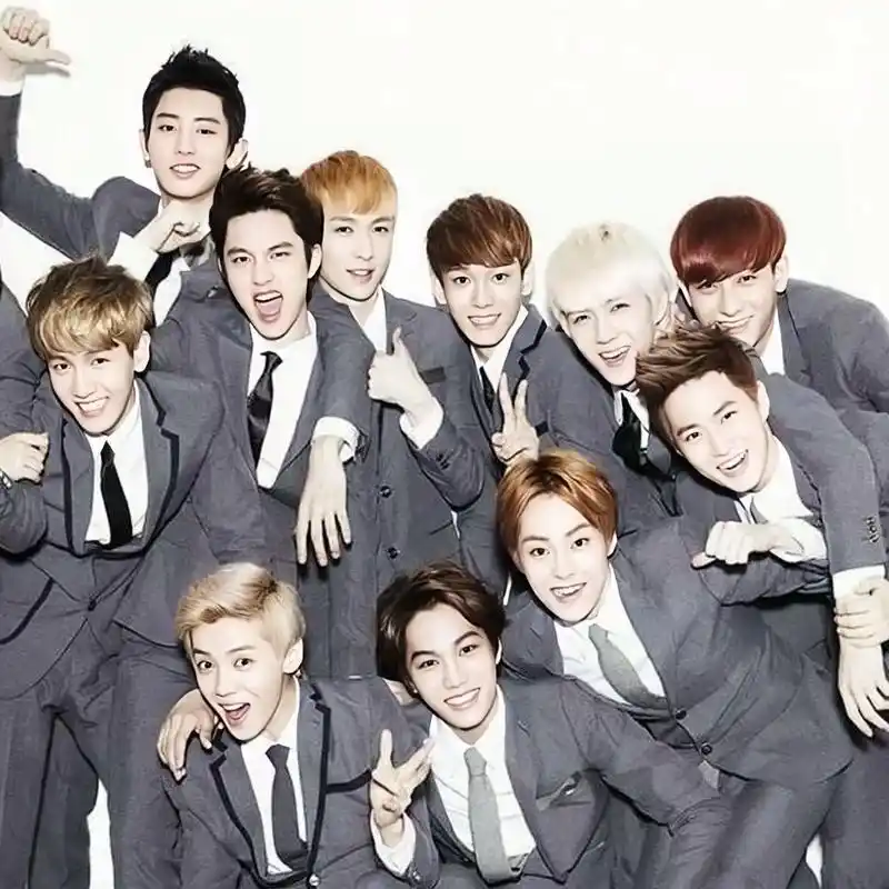 be美学才是天花板.#exo #大合照 #exo早年合照 # - 抖音