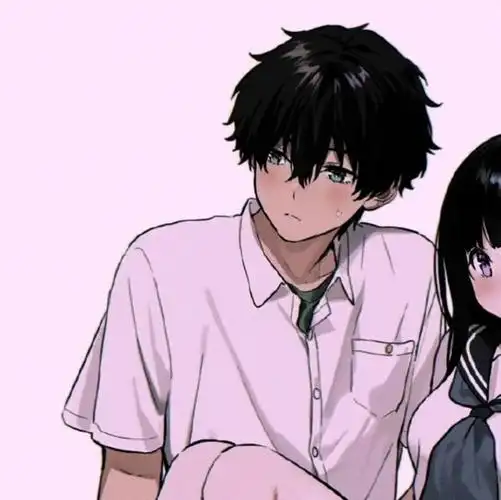 《冰菓》 动漫情头丨情侣头像