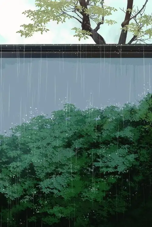 雨古风插图古风