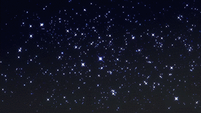 闪亮亮的星空好像你的眼睛动图来自微博@壁纸娘